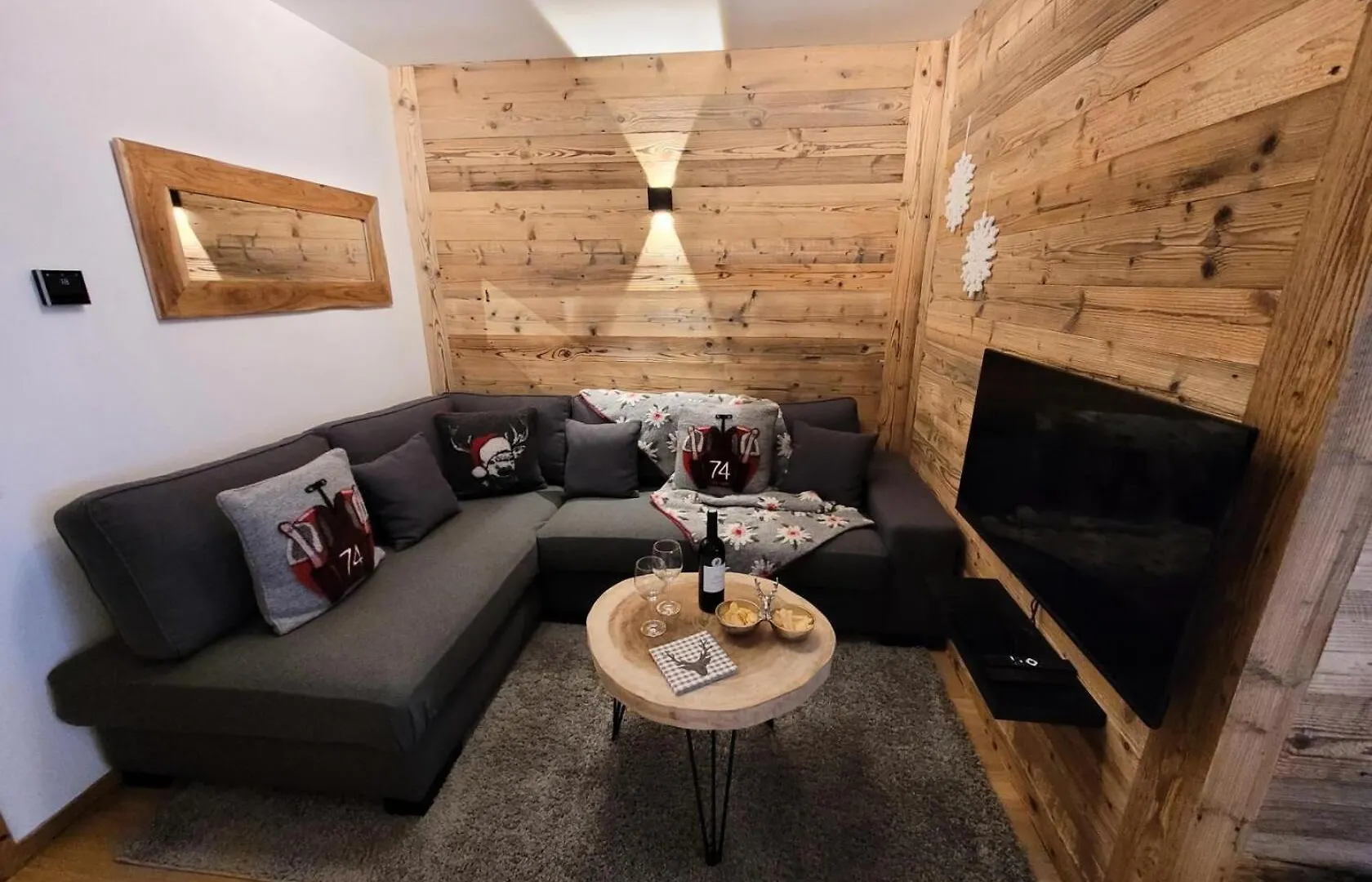 Residence Essentiel - Appartement De Standing, Esprit Cosy, Large Terrasse Mae-2531 Les Gets Apartman
